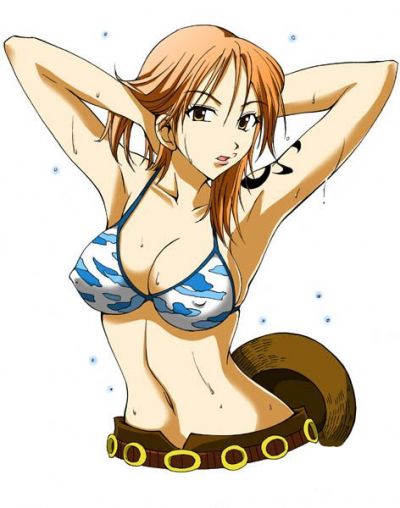 Nami from One Piece.