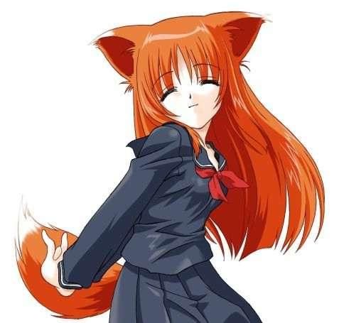 anime cat girl. anime cat girl.